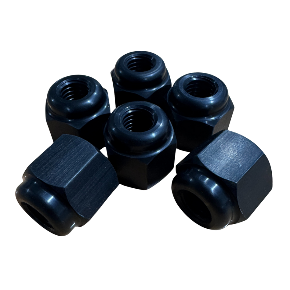Midget Lug Nuts, 6 pack