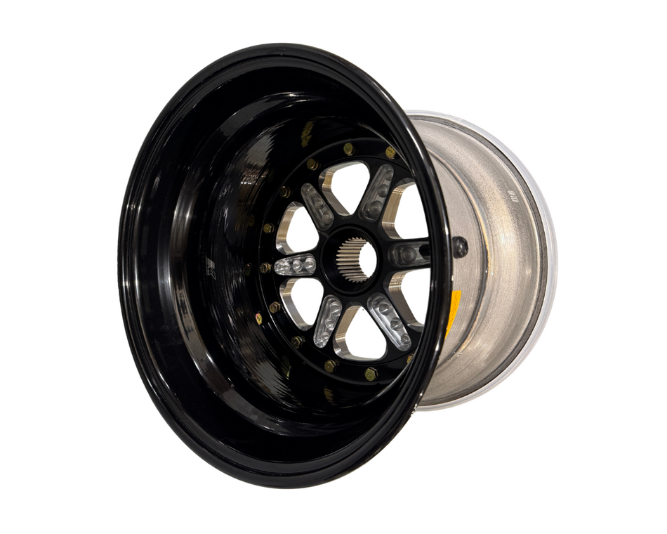 Midget Wheel, Rear, Black